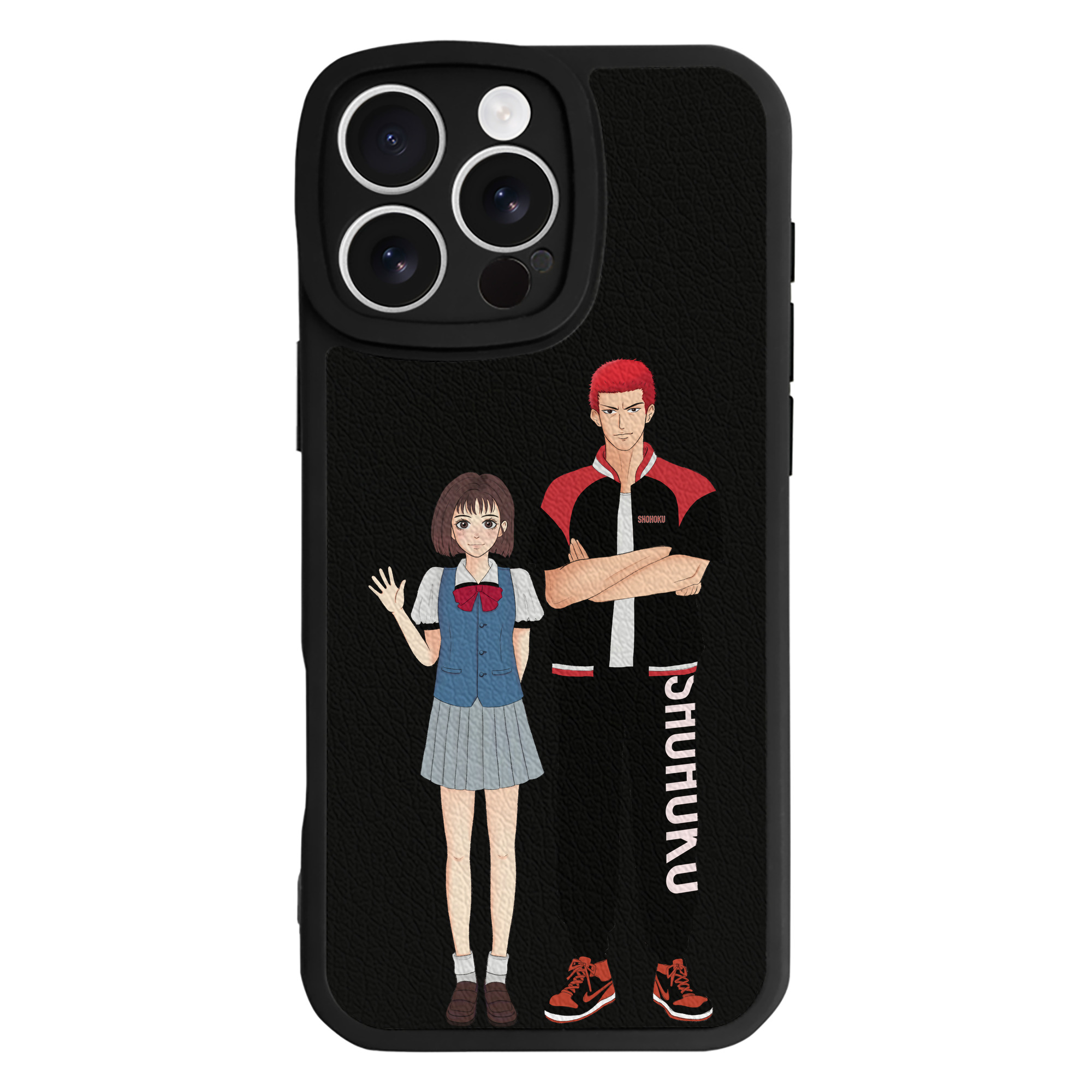 （画像用） SLAM DUNK／スラムダンク 【iPhone 16シリーズ対応】シリコンスマホケース（レザー調） 材質：シリコン